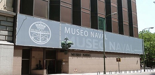 Fachada del Museo Naval de Madrid