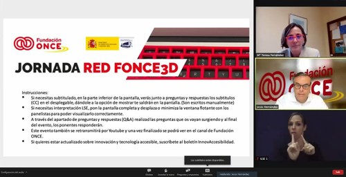 Presentación virtual de los nuevos objetos 3D de accesibilitas