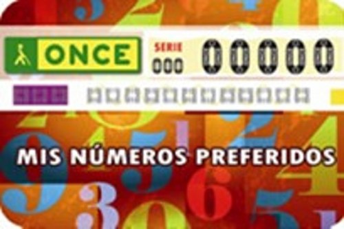 Cartel  de “Mis números preferidos”