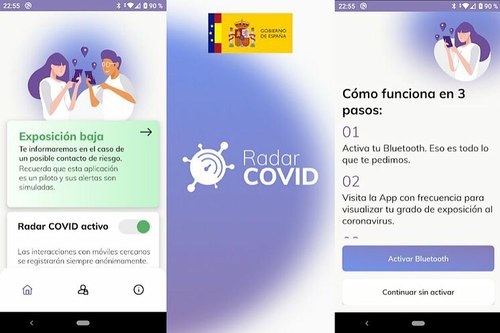 Imagen de la app Radar Covid