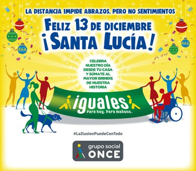 Imagen del cartel de Santa Lucía 2020