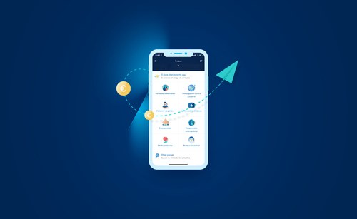 Imagen de la app Bizum de BBVA