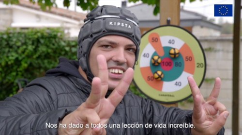 Fotograma del vídeo del Día Internacional de las Personas con Discapacidad
