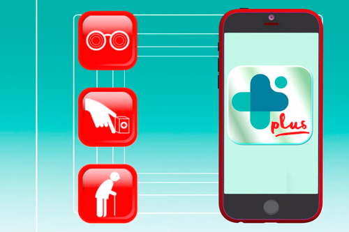 Diapositiva de la app Medicamento Accesible Plus