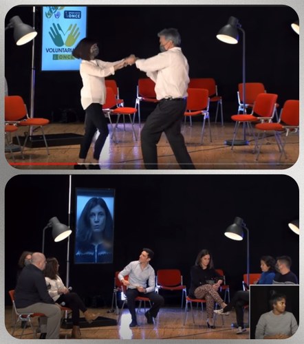 Collage sobre Voluntariado ONCE