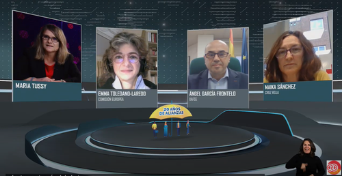 Participantes en el encuentro sobre los Fondos Sociales Europeos