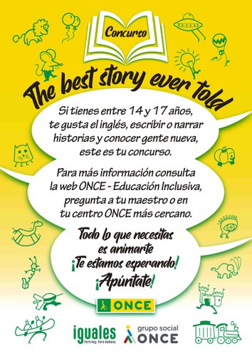 Cartel Concurso The best story ever told