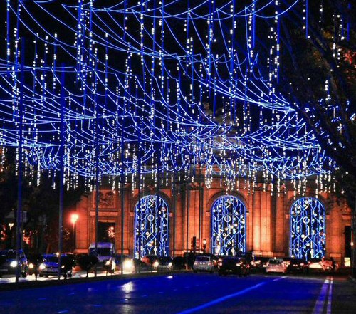 Iluminación navideña de Madrid