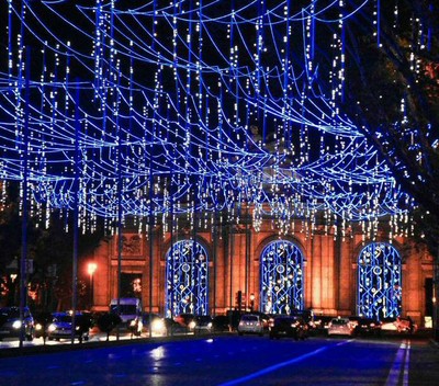 Iluminación navideña de Madrid