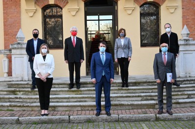 Representantes de las entidades que conforman la Plataforma en Castilla y León