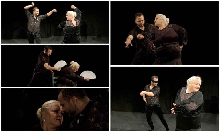 Collage Lola García bailaora