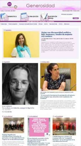 Portada nº 64 del boletín Generosidad