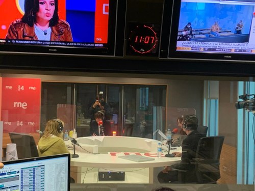 Estudio de RNE Catalunya