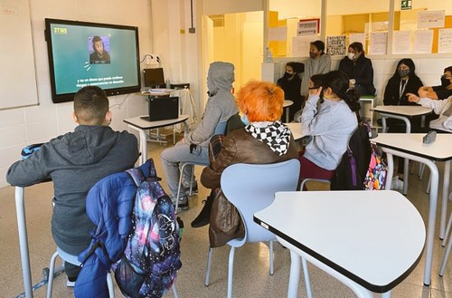Aula participantes del 37 Concurso Escolar del Grupo Social ONCE