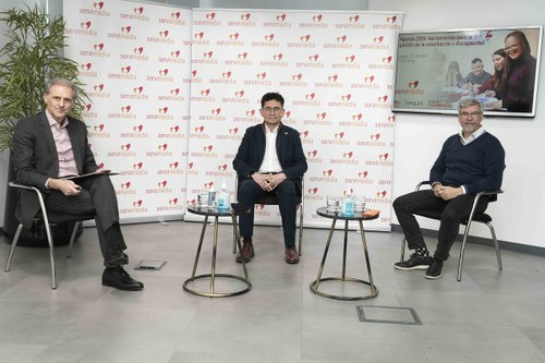 De izda a dcha: José Manuel González, José Antonio Martín y Roberto Martínez De izda a dcha: José Manuel González, José Antonio Martín y Roberto Martínez