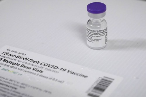 Vial de vacuna contra la Covid-19