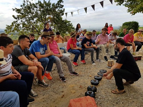 Un taller de musicoterapia para personas con autismo y discapacidad intelectual de Congost Autisme