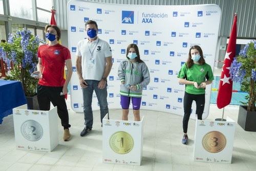 Podio completo del  campeonato