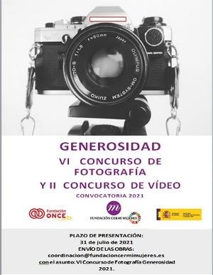 Cartel del Concurso 'Generosidad'