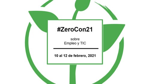 Diapositiva con el cartel del Congreso Zero Projet