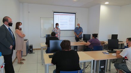 Un momento de una sesión formativa 