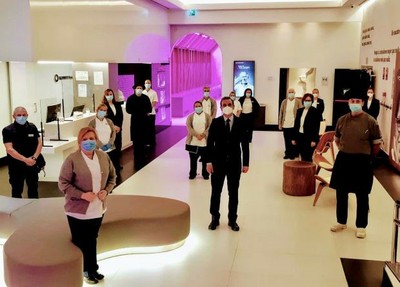 Equipo de profesionales del Ilunion Suite Madrid