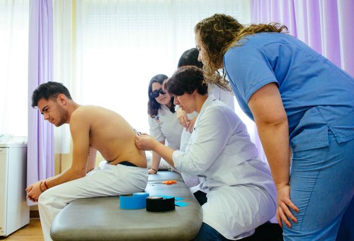 Estudiantes Escuela de Fisioterapia