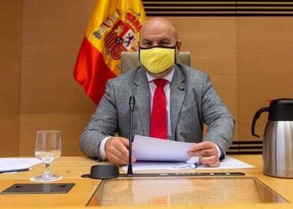 Luis Cayo Pérez en una comparecencia en el Congreso