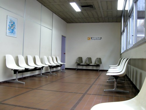 Sala de espera de un centro de salud