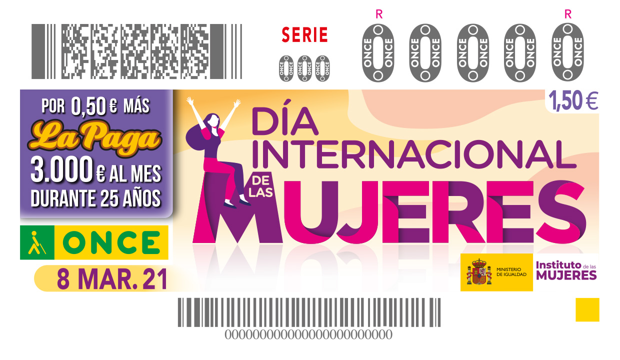 Cupón del 8 de marzo dedicado al Día Internacional de la Mujer
