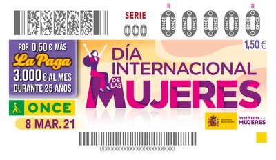 Cupón del 8 de marzo dedicado al Día Internacional de la Mujer