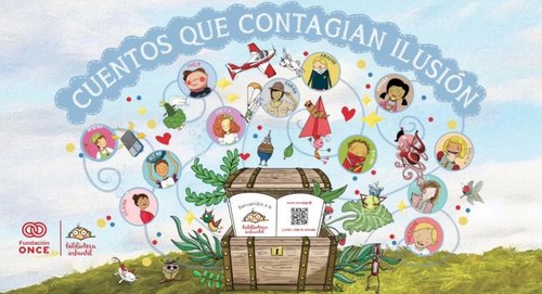 Cartel de Cuentos que contagian ilusión