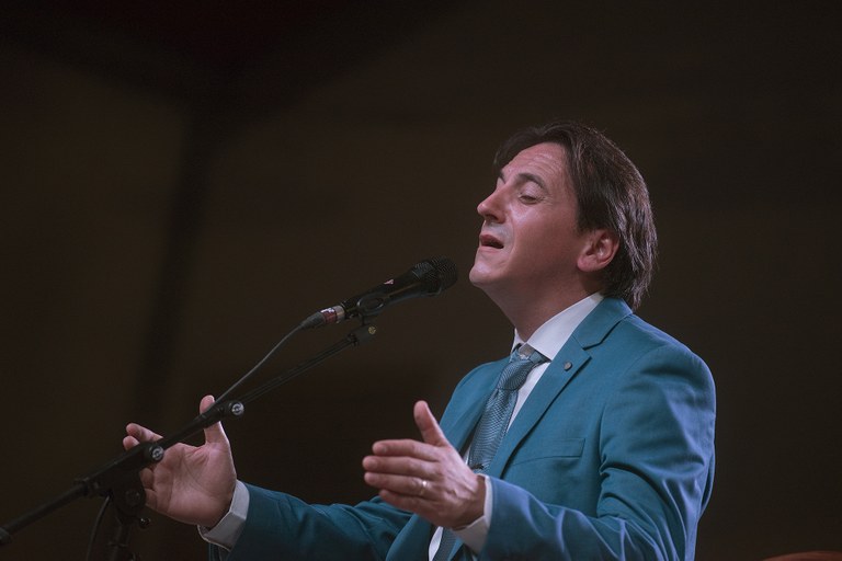 Antonio Mejías en otra actuación (Foto: Toni Blanco)