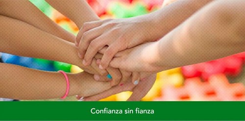 Banner del sitio CONFIANZA SIN FIANZA de la web de la ONCE