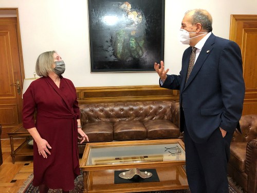 María Pilar Calvo y Manuel Rando