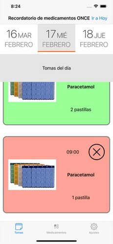 Pantallazo de la app REMO en el móvil