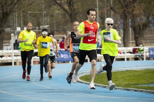 Participantes en el campeonato en competición