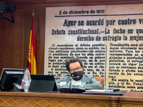 Comparecencia de Jesús Martín en el Senado