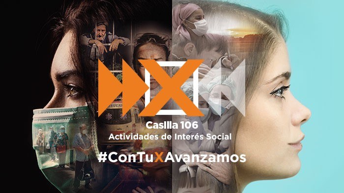 Diapositiva Cartel de la campaña de la X Solidaria 2021