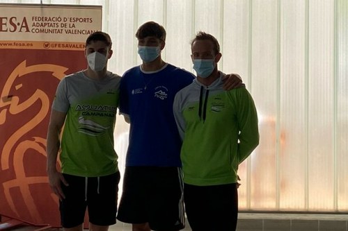 David Levecq, Carlos Martínez y Sergio Martos