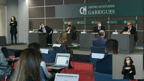 Momento del acto de presentación del libro de la Fundación Derecho y Discapacidad