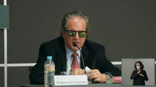 Rafael de Lorenzo, secretario general de Fundación Derecho y Discapacidad y del Consejo General de la ONCE, codirector del libro