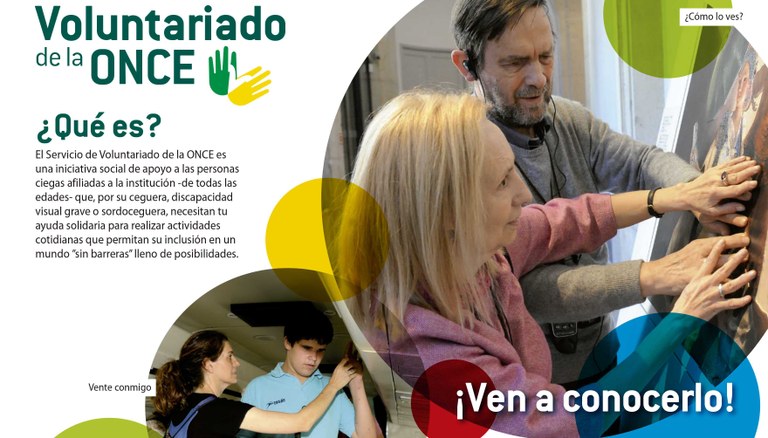Portada folleto Voluntariado