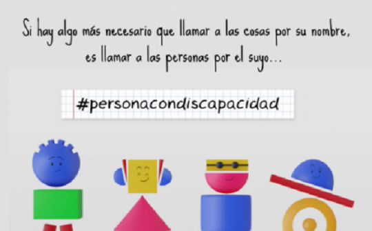 Diapositiva de la campaña del Cermi Madrid