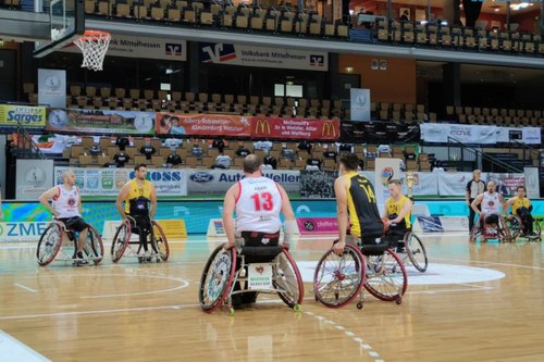Momento del partido entre Ilunion y Bidaideak Bilbao en la disputa por el tercer puesto