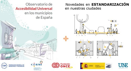 Portada para web del Observatorio de Accesibilidad Universal en los municipios de España