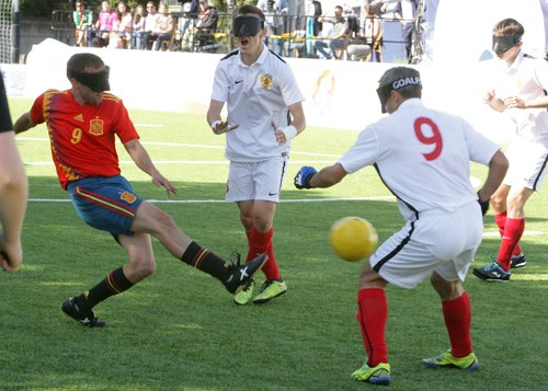 El malagueño Martín Gaitán durante la última Eurocopa en Roma