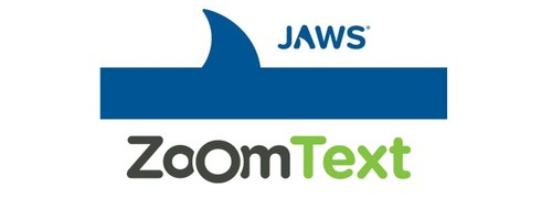Logos de Jaws y ZoomText