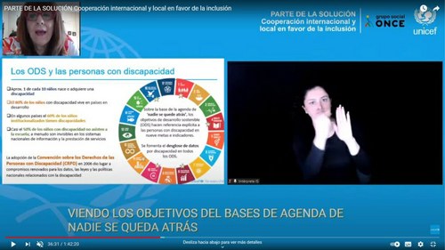 Pantallazo de la presentación del memorándum de colaboración ‘Parte de la Solución’
