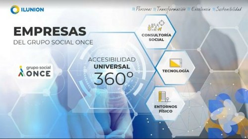 Diapositiva de la jornada sobre accesibilidad 